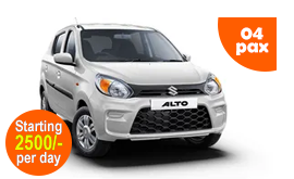 Alto K10 car rental in siliguri, Alto K10 car fair from siliguri to Darjeeling, Sikkim, Kalimpong