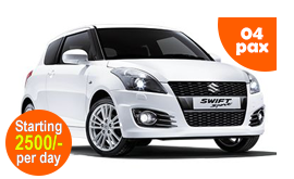 Swift car rental in siliguri, Swift car fair from siliguri to Darjeeling, Sikkim, Kalimpong