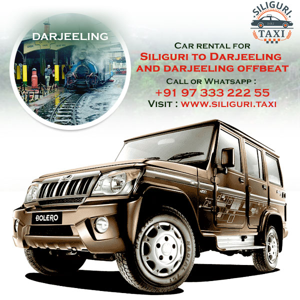 Siliguri to Darjeeling car rental